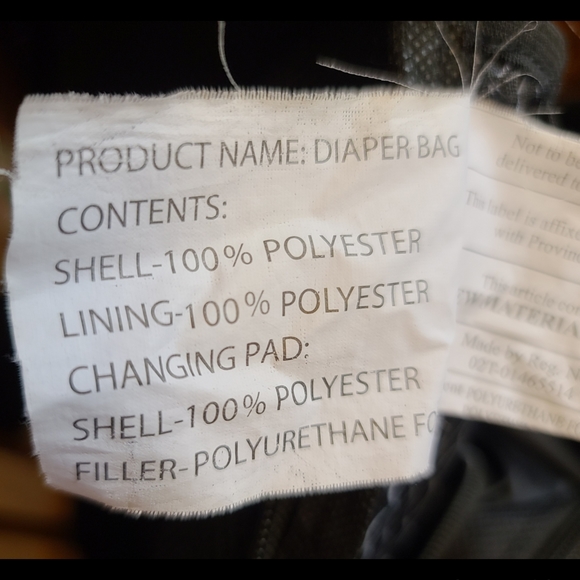 Fisher-Price Diaper Bag Black - Picture 10 of 15